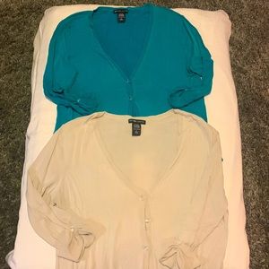Women’s lightweight 3/4 sleeve cardigan